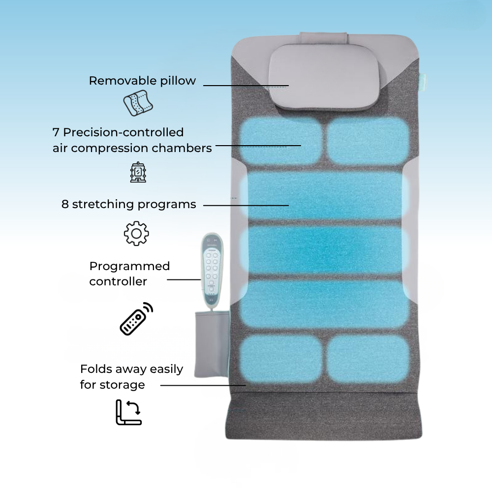 Air Compression Back Stretching Mat